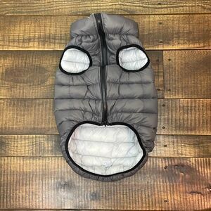 Sydney & Co Reversible Puffer Vest Dog Jacket. size Large